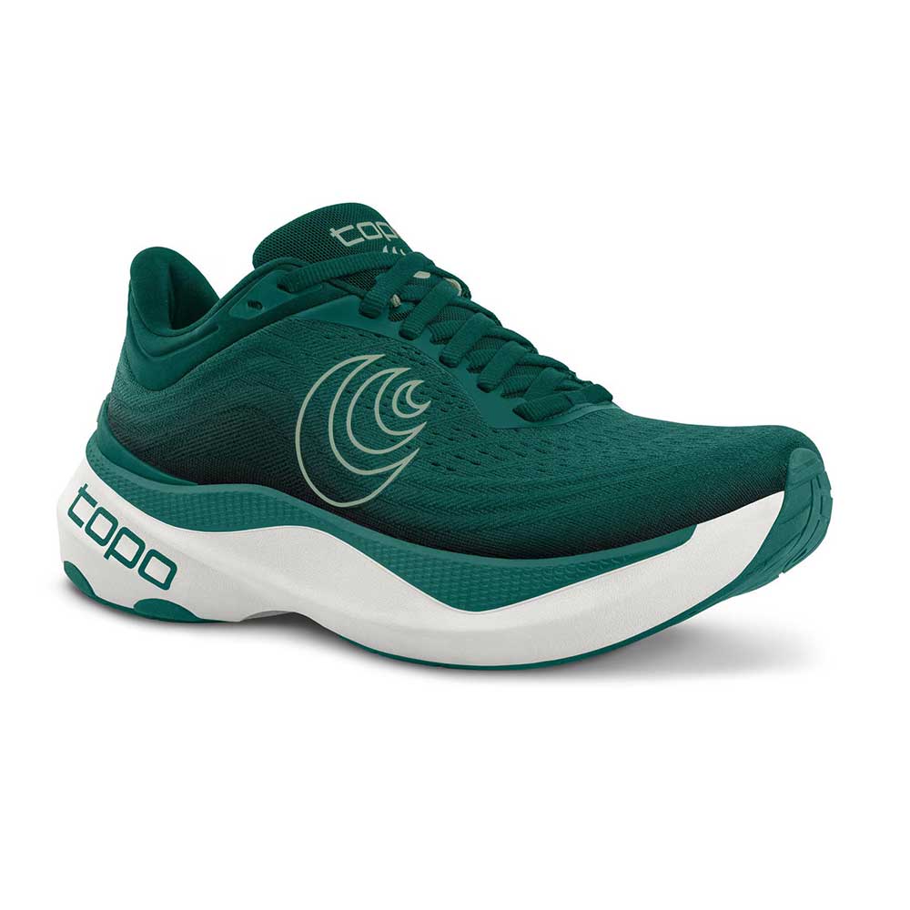 Men's Aura Running Shoe - Teal/White - Regular (D) - Image 2