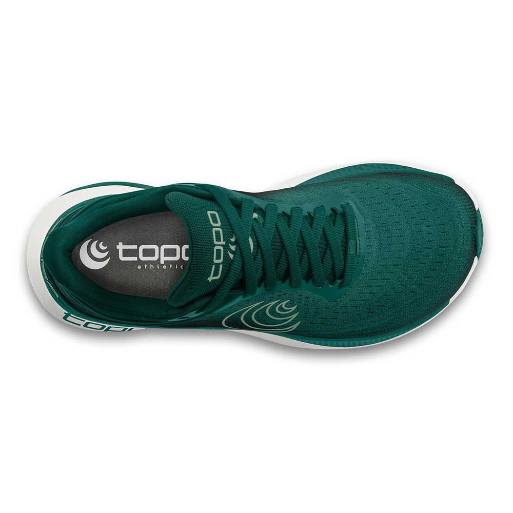Men's Aura Running Shoe - Teal/White - Regular (D) - Image 4