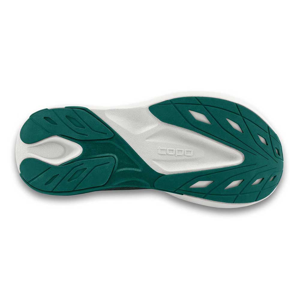 Men's Aura Running Shoe - Teal/White - Regular (D) - Image 5