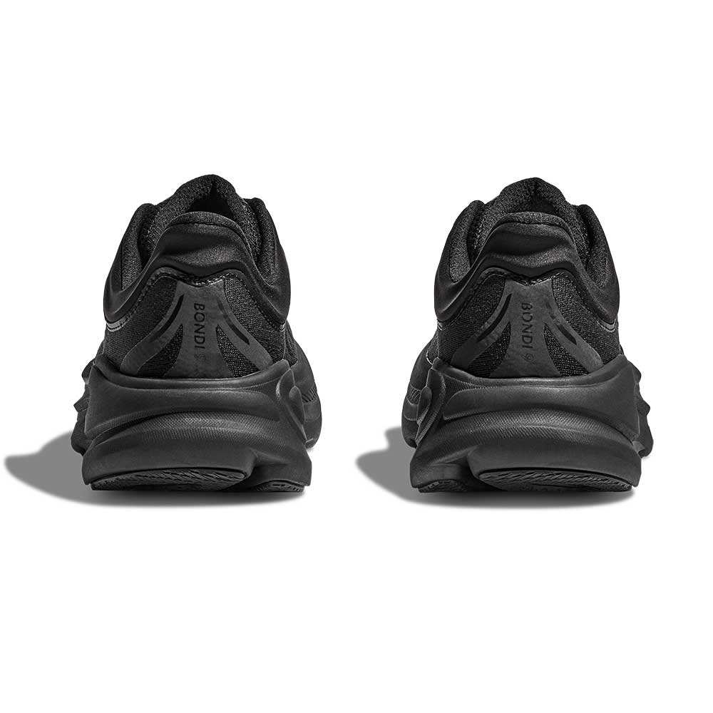 Men's Bondi 9 Running Shoe - Black/Black - Wide (2E) - Image 5