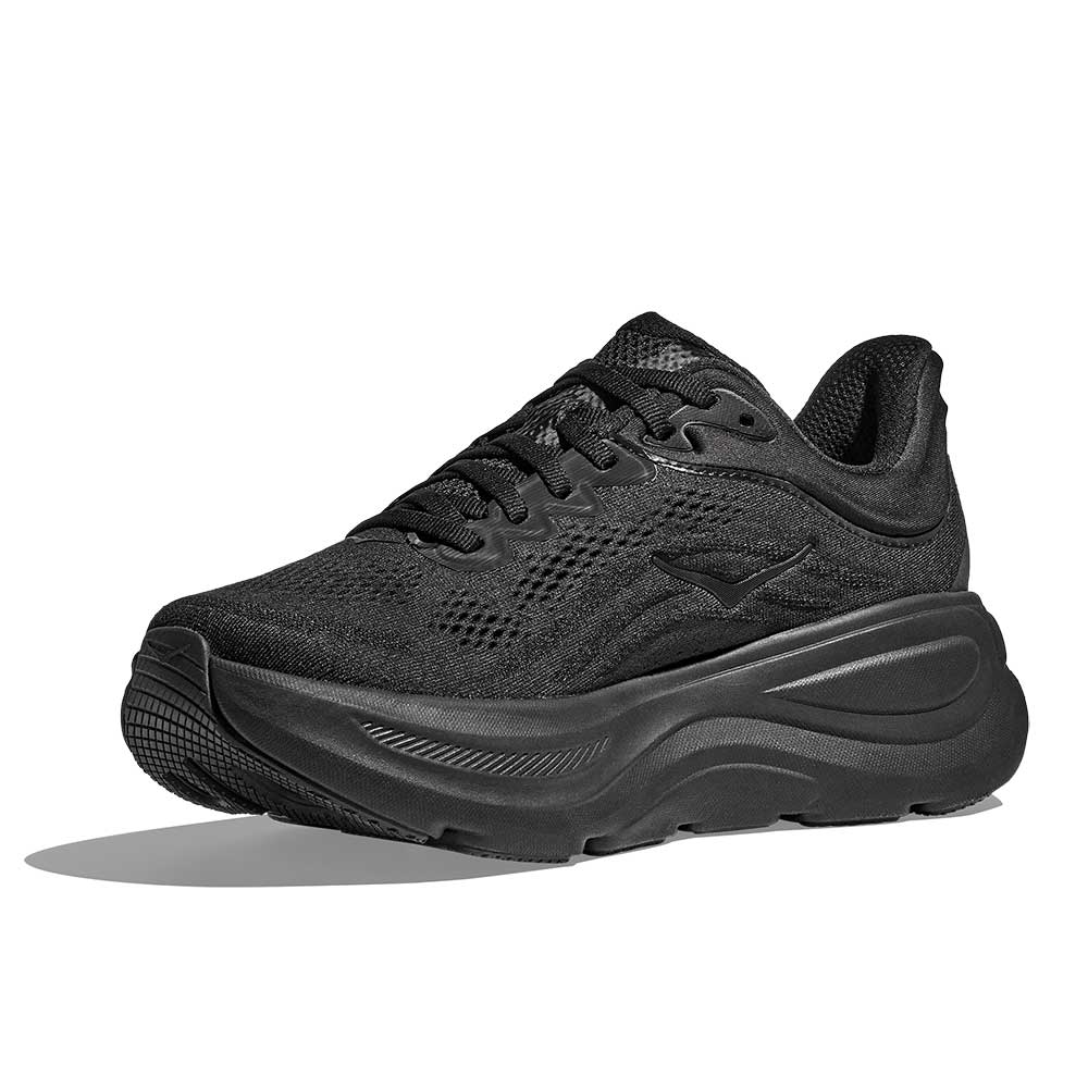 Men's Bondi 9 Running Shoe - Black/Black - Regular (D) - Image 3
