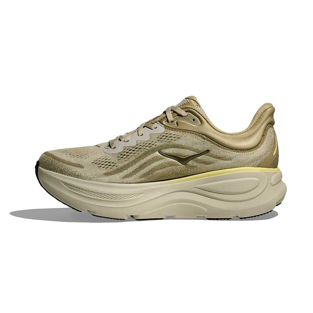 Men's Bondi 9 Running Shoe - Grassland/Oyster Mushroom - Regular (D) - Image 4