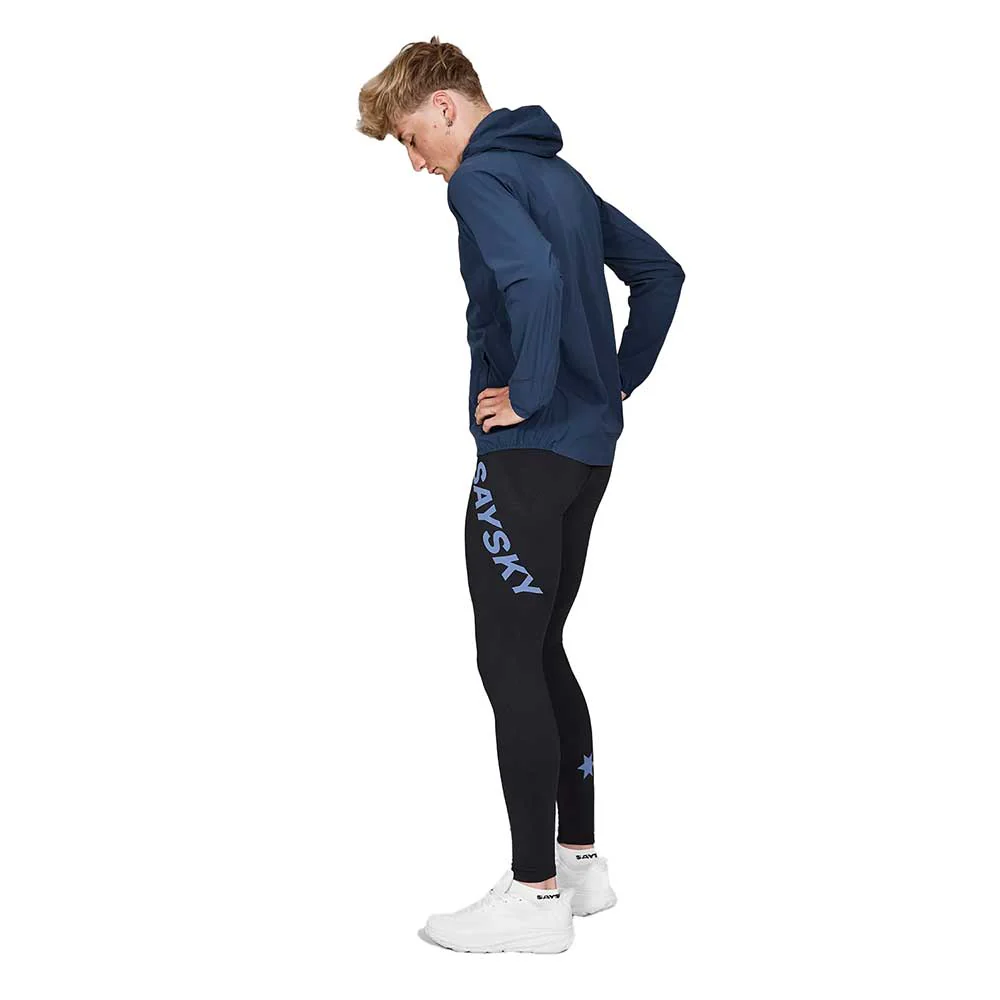 Men's Clean Pace Hooded Jacket - Blue - Image 2