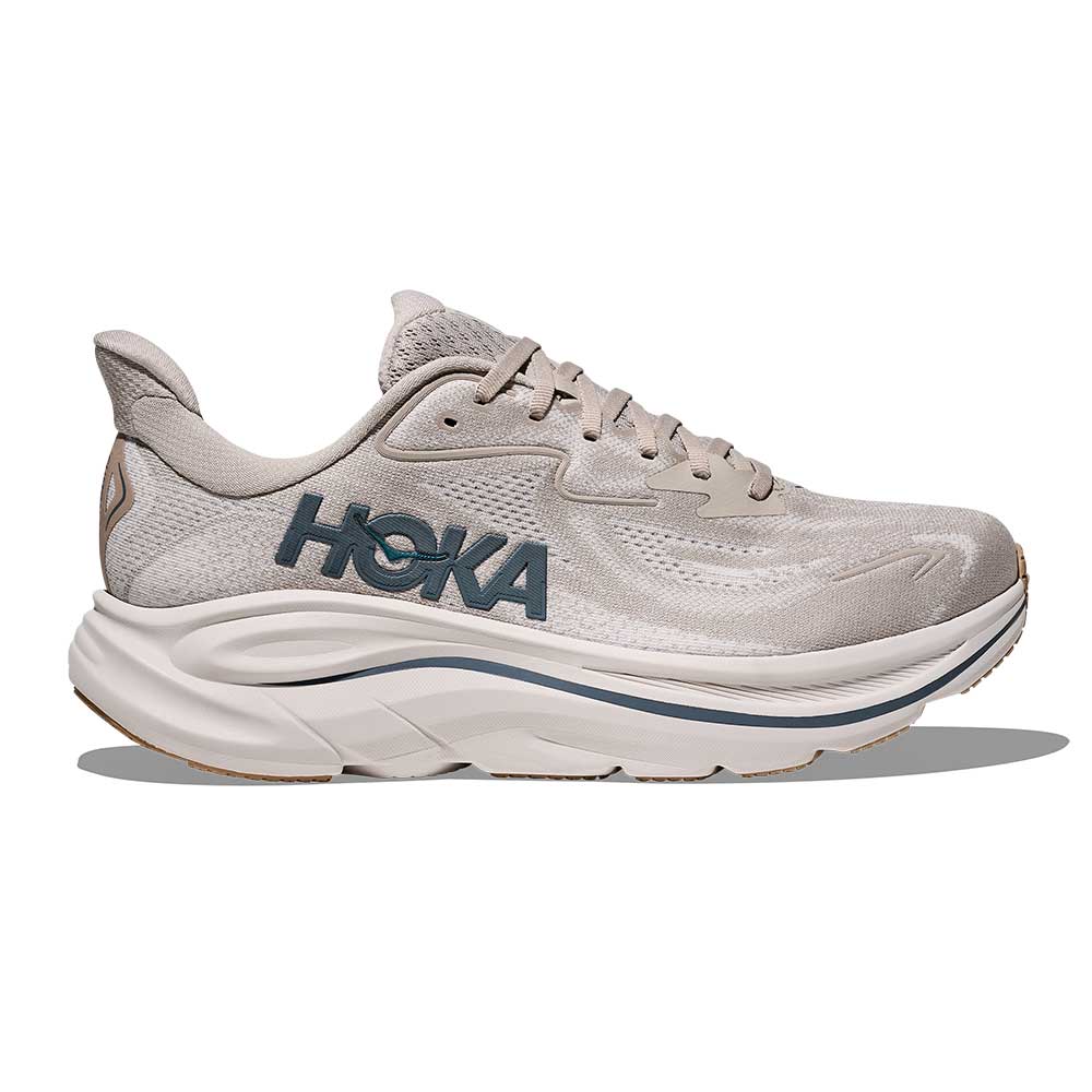 Men's Clifton 10 Running Shoe - Putty/Grout - Extra Wide (4E)