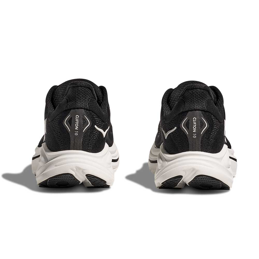 Men's Clifton 10 Running Shoe - Black/White - Regular (D) - Image 6