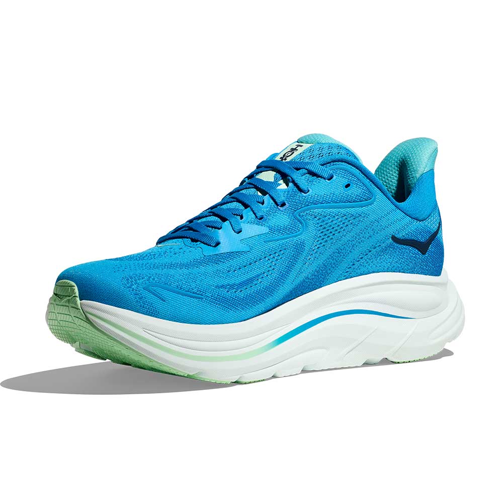 Men's Clifton 10 Running Shoe - Hoka Blue/Skyward Blue - Regular (D) - Image 3