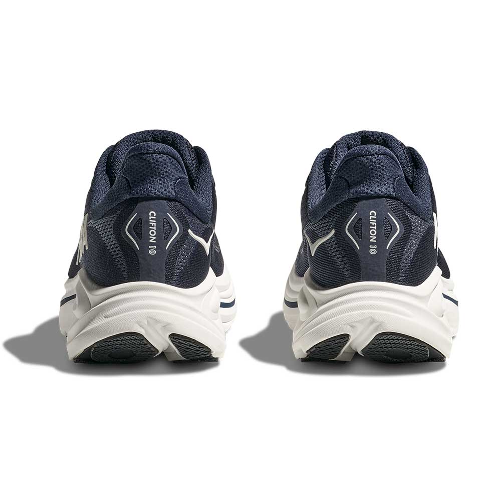 Men's Clifton 10 Running Shoe - Navy/White - Regular (D) - Image 6