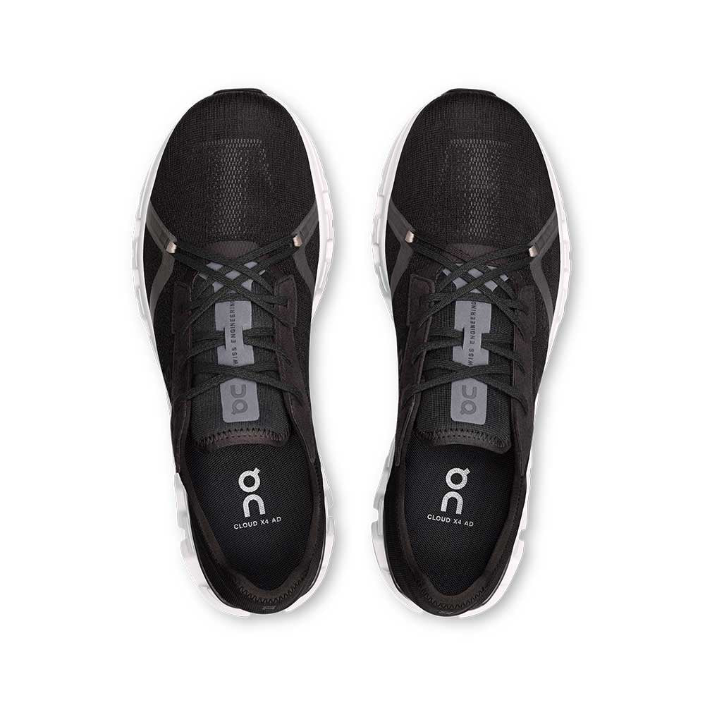 Men's Cloud X 4 AD Running Shoe - Black/Asphalt - Regular (D) - Image 4