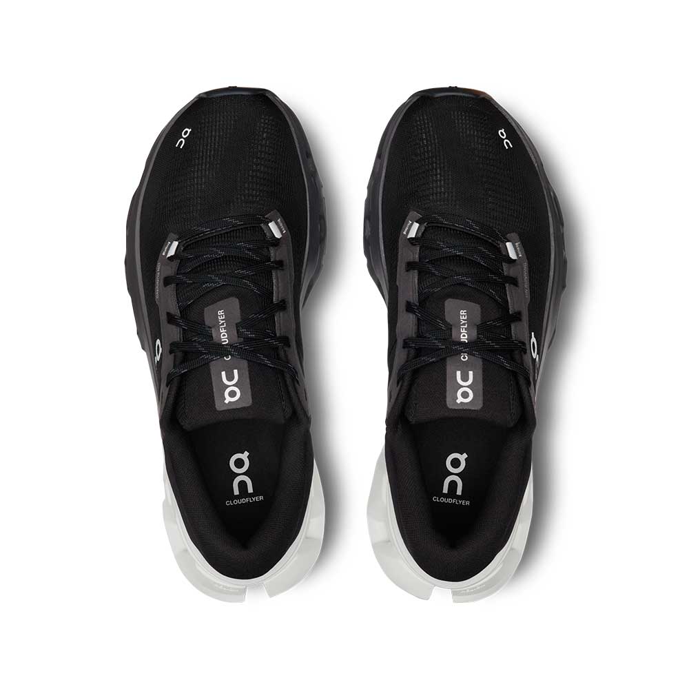 Men's Cloudflyer 5 Running Shoe - Black/White - Regular (D) - Image 4