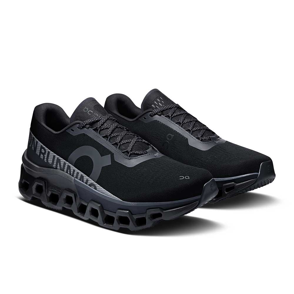 Men's Cloudmonster 2 Running Shoe - Black/Black - Regular (D) - Image 2