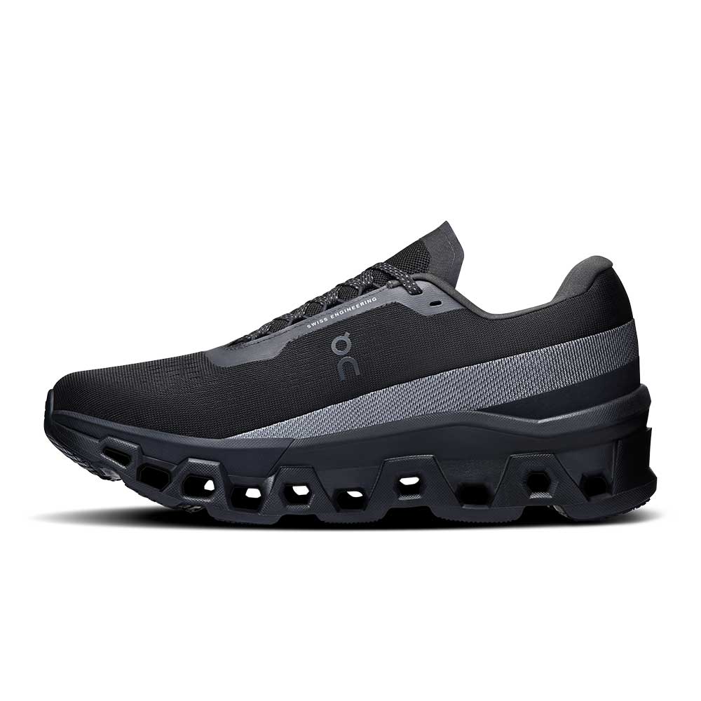 Men's Cloudmonster 2 Running Shoe - Black/Black - Regular (D) - Image 3