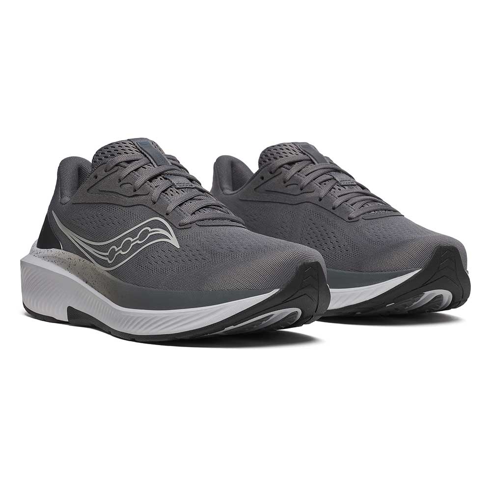 Men's Echelon 10 Running Shoe - Carbon/Black - Regular (D) - Image 2