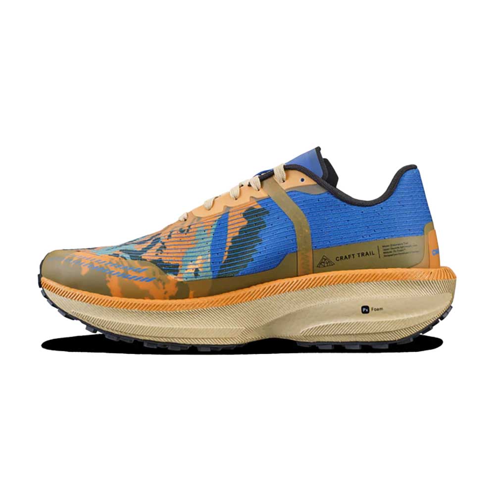 Men's Endurance Trail Running Shoe Shoe - Roots/Multi - Regular (D) - Image 2