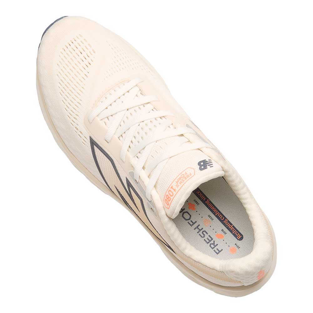 Men's Fresh Foam X 1080v14 Running Shoe - Sea Salt/Vintage Indigo - Regular (D) - Image 5