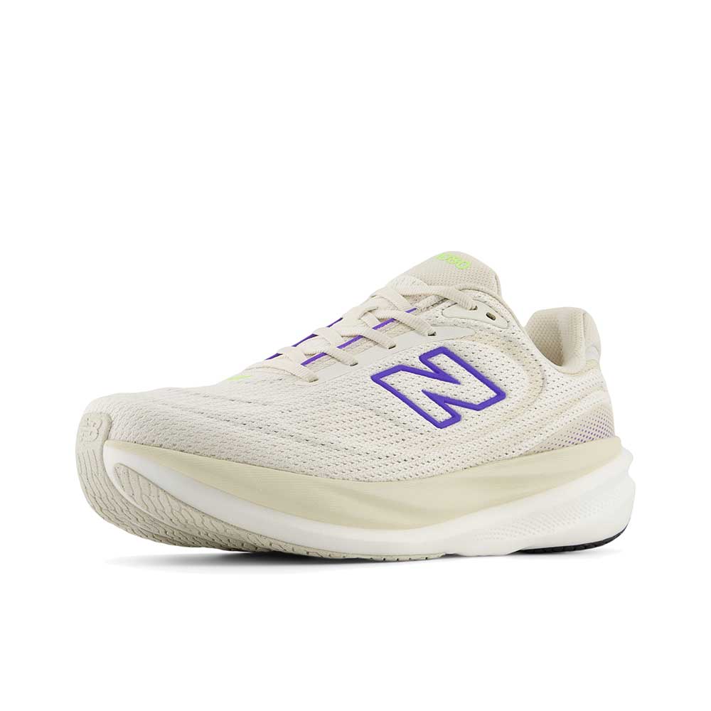 Men's 1080v15 Running Shoe - Sea Salt/Electric Indigo - Regular (D) - Image 3