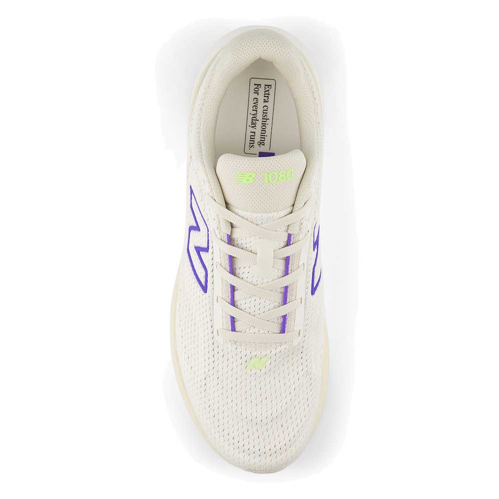 Men's 1080v15 Running Shoe - Sea Salt/Electric Indigo - Regular (D) - Image 5