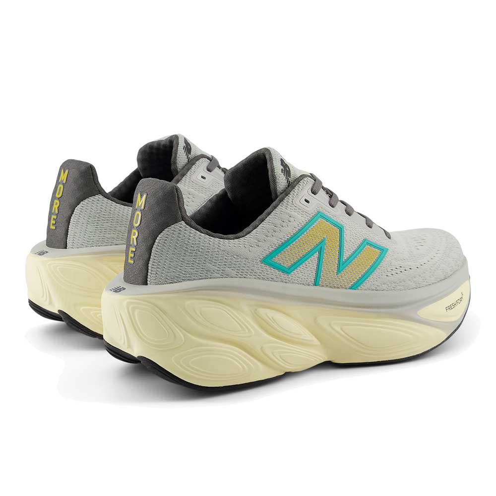 Men's Fresh Foam X More v5 Running Shoe - Brighton Grey/Calcium - Regular (D) - Image 4