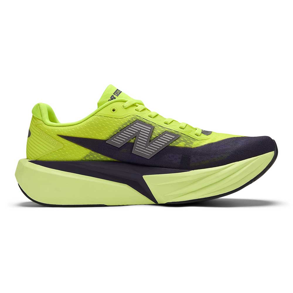 Men's FuelCell Rebel v5 Running Shoe - Alkaline Green/Boysenberry/Dark Silver Metallic - Regular (D)