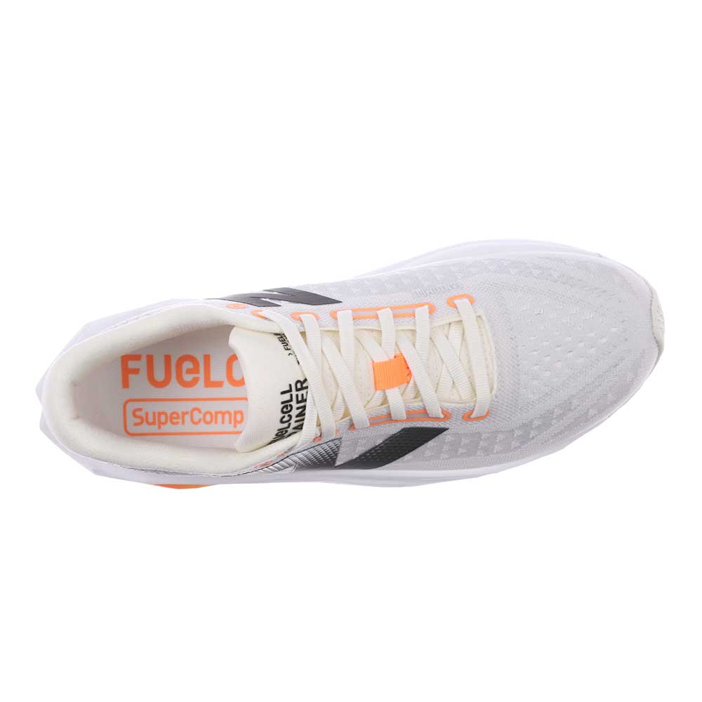 Men's FuelCell SuperComp Trainer v3 Running Shoe - Angora/Hot Mango - Regular (D) - Image 4
