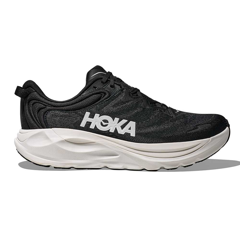 Men's Gaviota 6 Running Shoe - Black/White - Wide (2E)