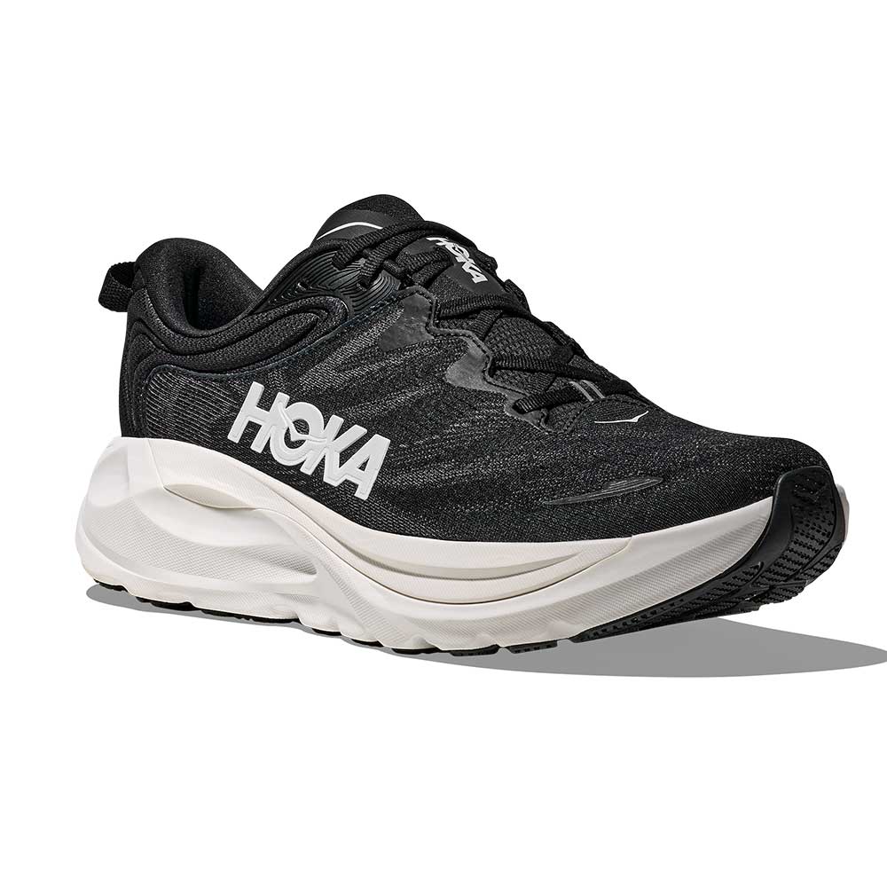 Men's Gaviota 6 Running Shoe - Black/White - Wide (2E) - Image 2