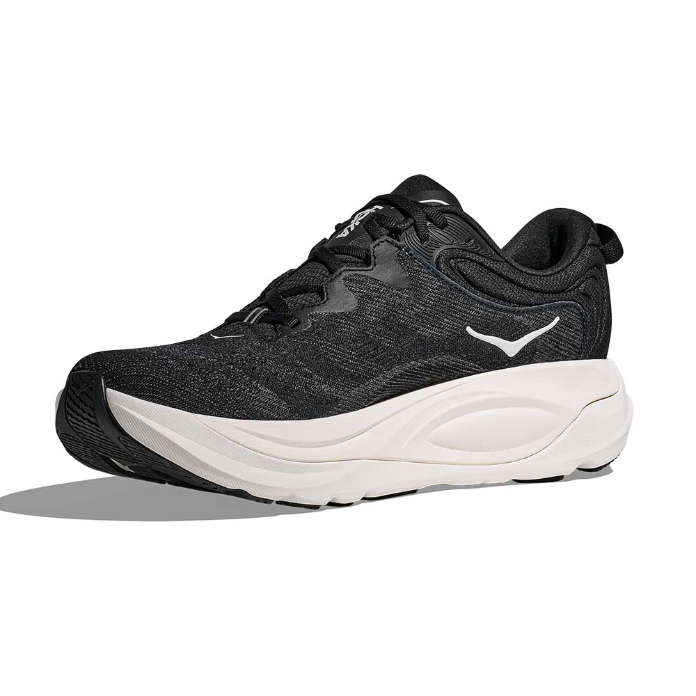 Men's Gaviota 6 Running Shoe - Black/White - Wide (2E) - Image 3