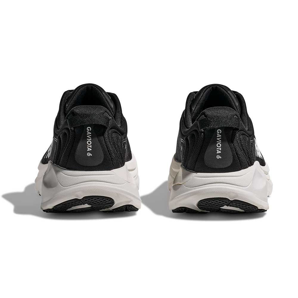 Men's Gaviota 6 Running Shoe - Black/White - Wide (2E) - Image 4
