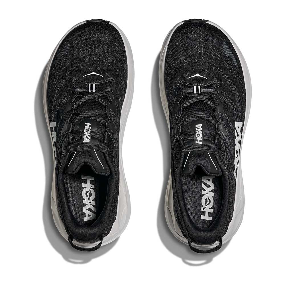 Men's Gaviota 6 Running Shoe - Black/White - Regular (D) - Image 7