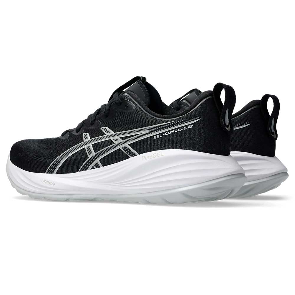 Men's Gel-Cumulus 27 Running Shoe - Black/Concrete - Extra Wide (4E) - Image 4