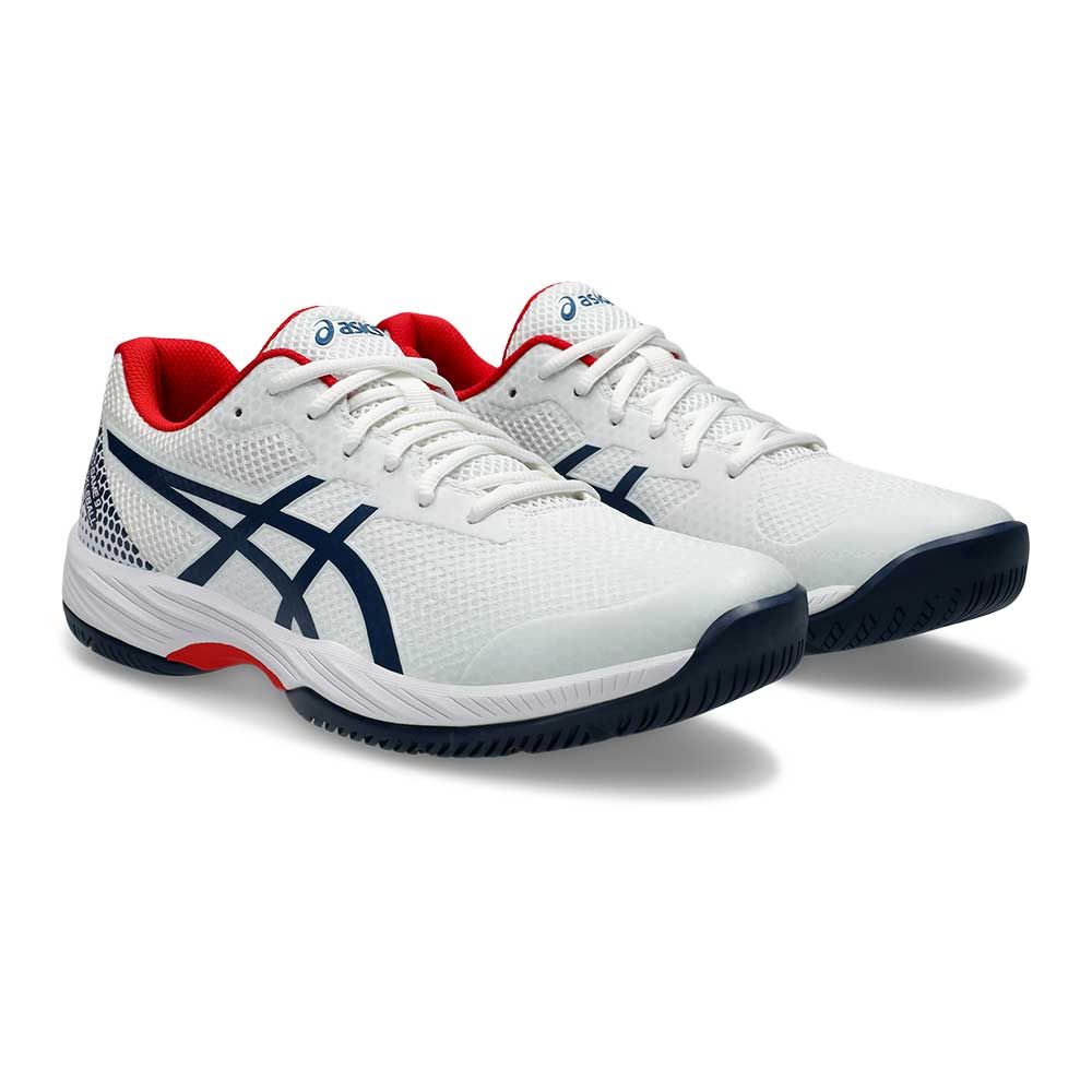 Men's Gel-Game 9 Pickleball Shoe - White/Night Sky - Regular (D) - Image 3