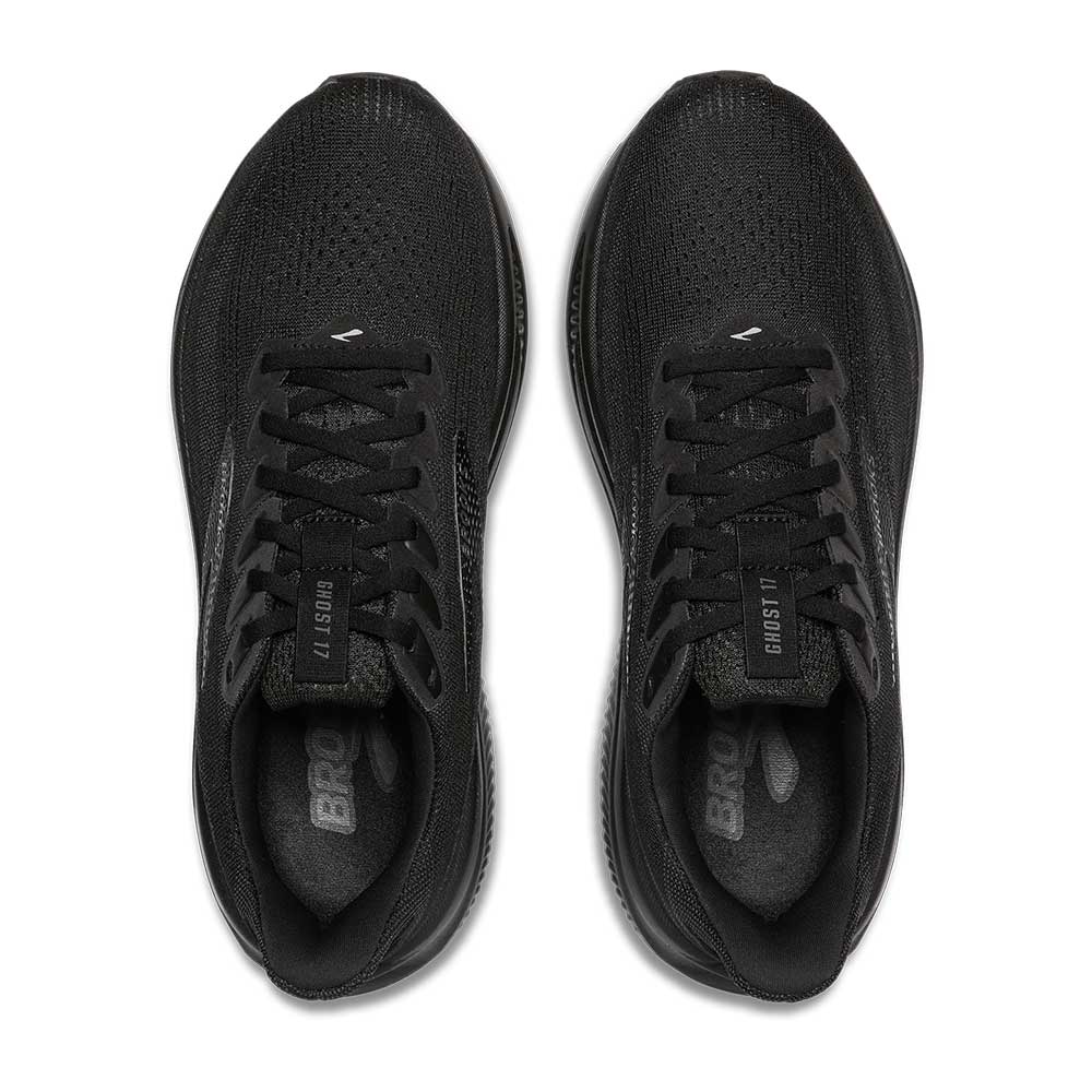 Men's Ghost 17 Running Shoe - Black/Black/Ebony - Regular (D) - Image 5