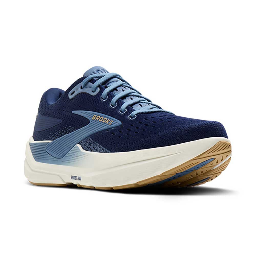 Men's Ghost Max 3 Running Shoe - Blue/Starfish/Moonlight - Regular (D) - Image 2