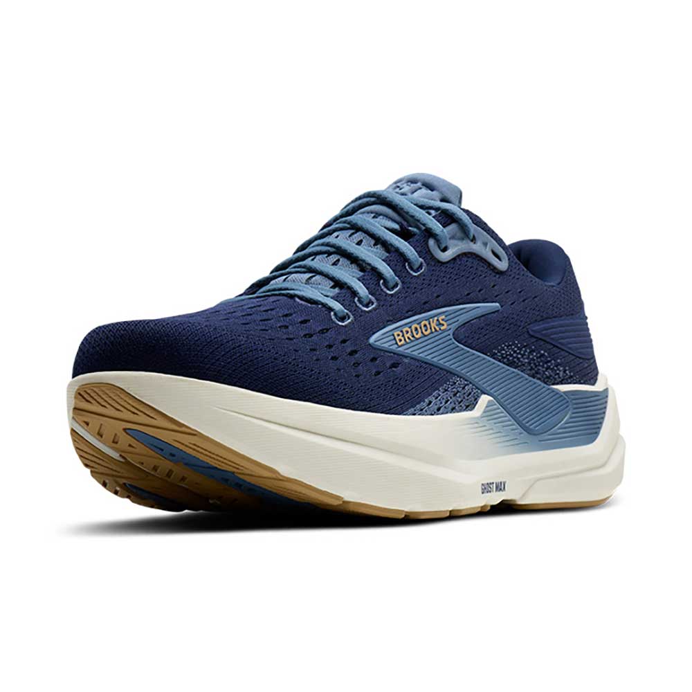 Men's Ghost Max 3 Running Shoe - Blue/Starfish/Moonlight - Regular (D) - Image 3