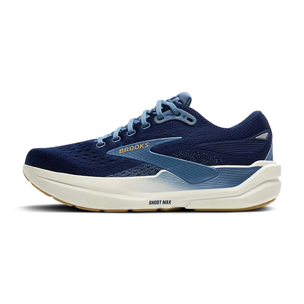 Men's Ghost Max 3 Running Shoe - Blue/Starfish/Moonlight - Regular (D) - Image 4