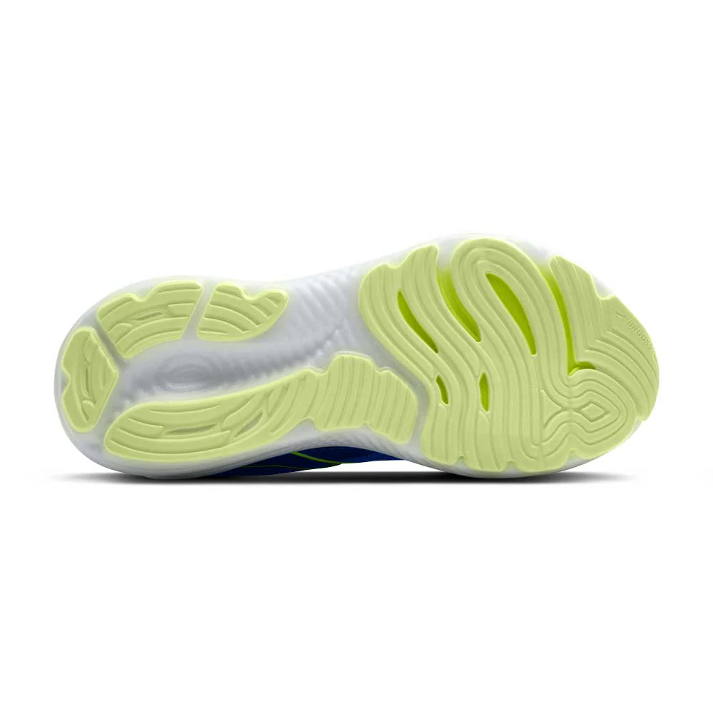 Men's Glycerin 22 Running Shoe - Black/Cobalt/Neo Yellow Regular (D) - Image 7