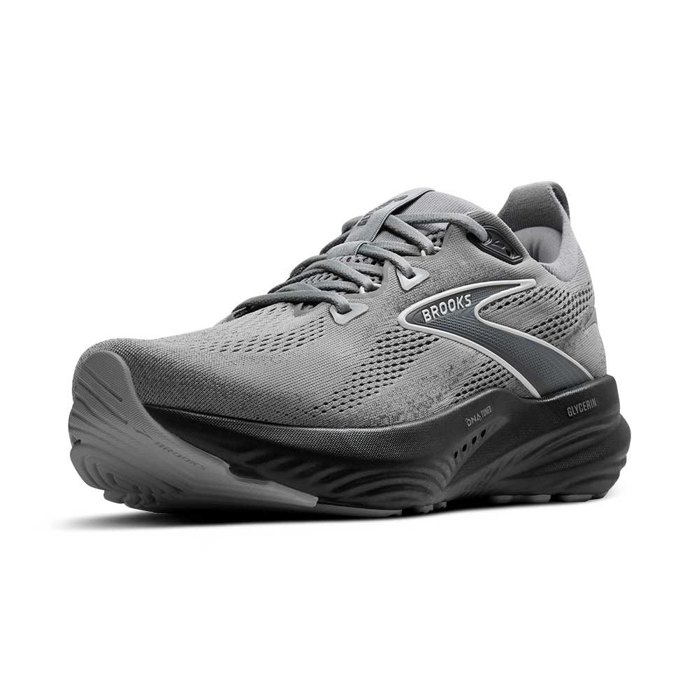 Men's Glycerin 22 Running Shoe - Primer Gray/Ebony/Bluewash - Regular (D) - Image 4