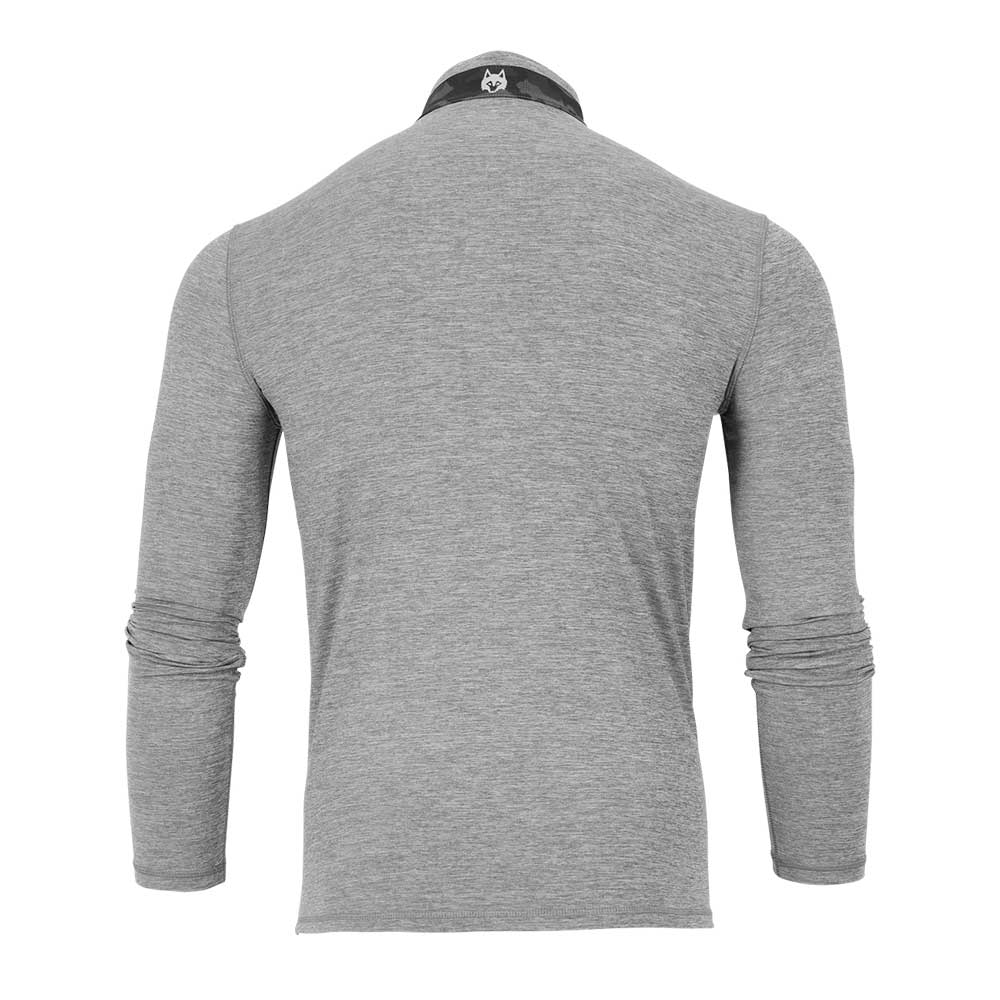 Men's Guide Sport Quarter Zip - Light Grey Heather - Image 2