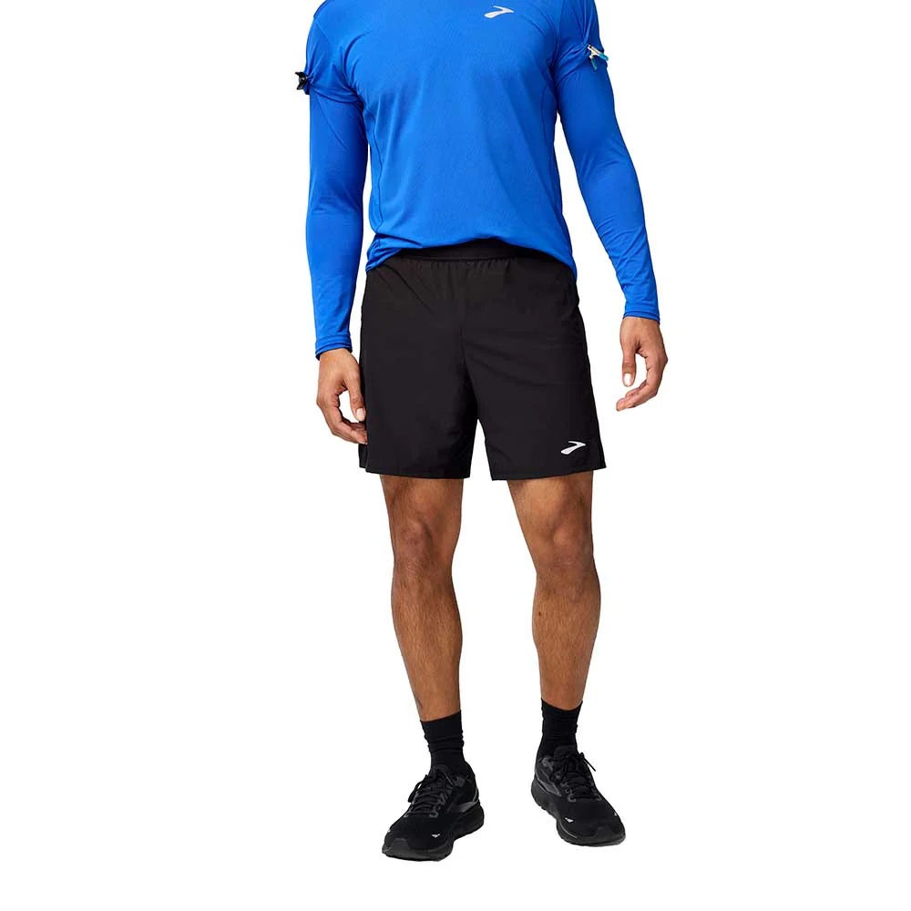 Men's Journey 7" 2-in-1 Short - Black - Image 2