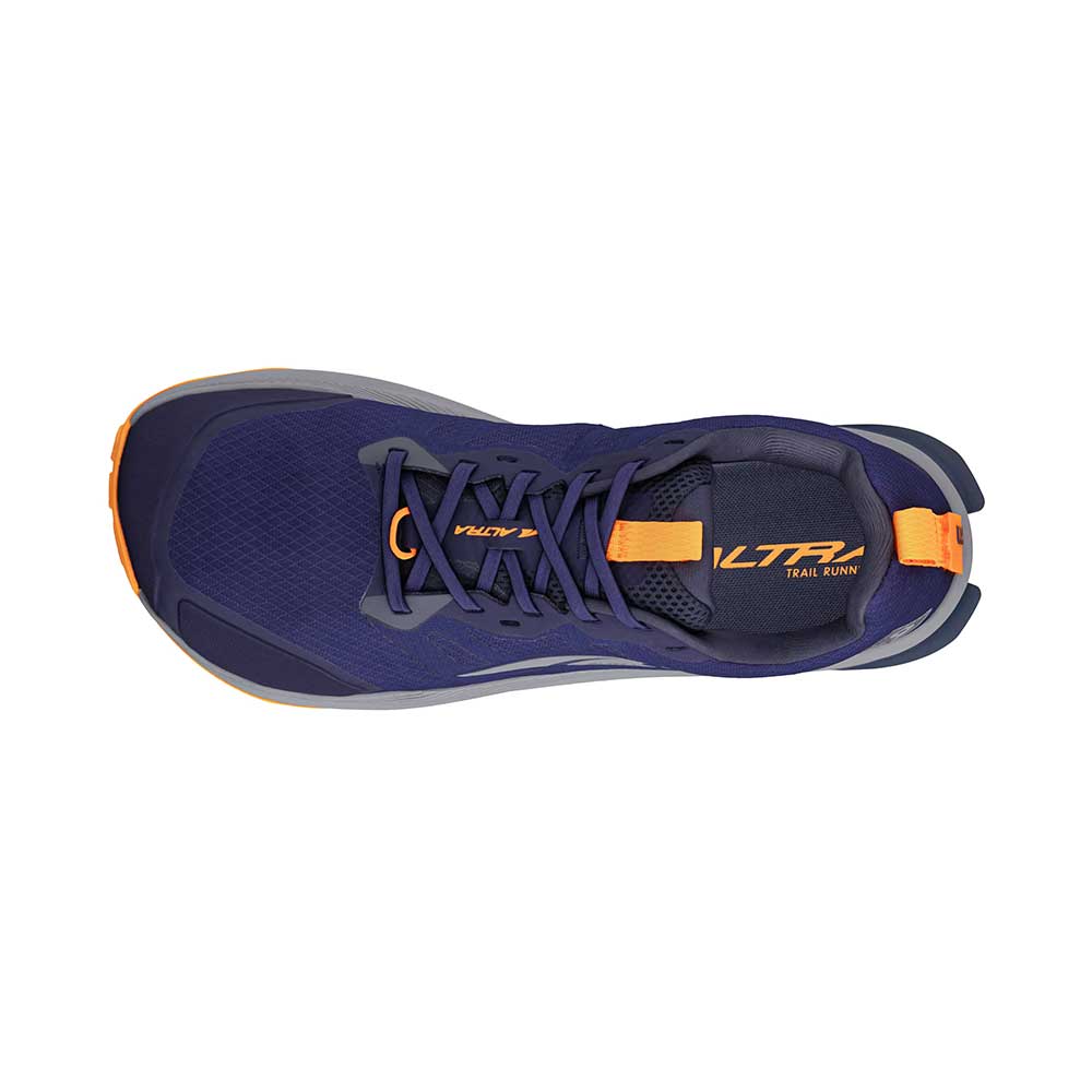 Men's Lone Peak 9 Trail Running Shoe - Navy - Regular (D) - Image 4