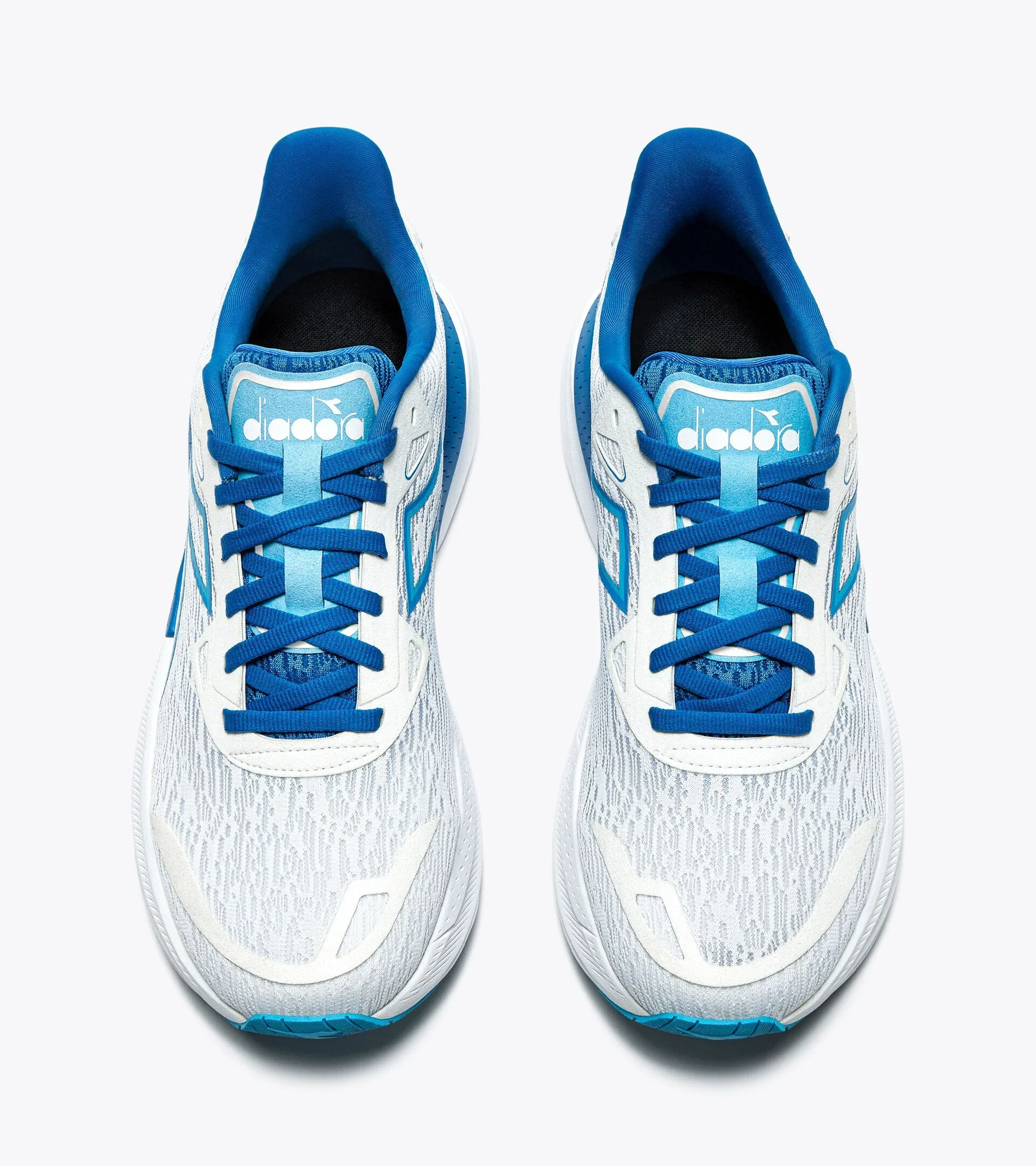 Men's Nucleo 2 Running Shoe - White/French Blue/Aquarius - Regular (D) - Image 2