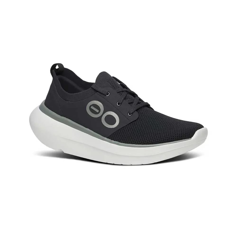 Men's OOmy Stride Recovery Shoe - White/Black - Regular (D) - Image 2