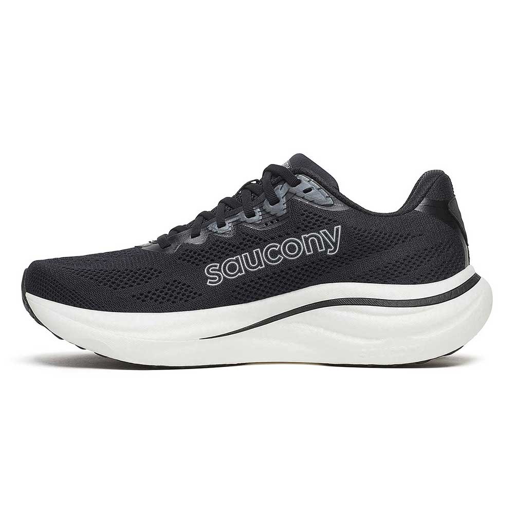 Men's Ride 19 Running Shoe - Black/Silver - Regular (D) - Image 3