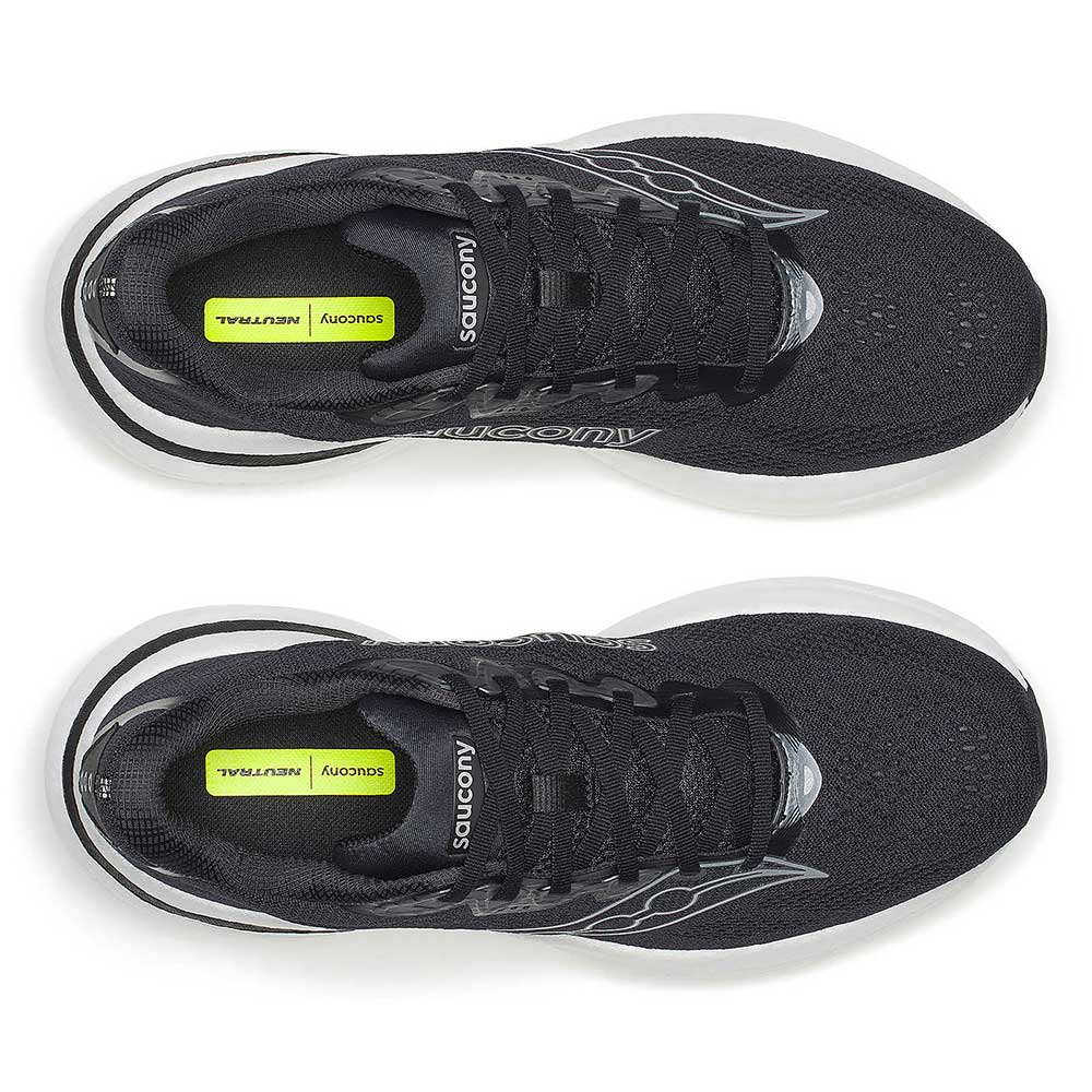 Men's Ride 19 Running Shoe - Black/Silver - Regular (D) - Image 4