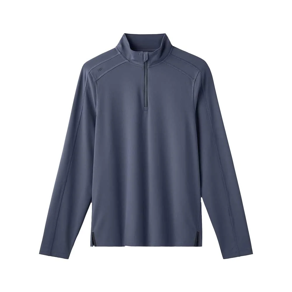 Men's Rise 1/4 Zip - Shale Blue