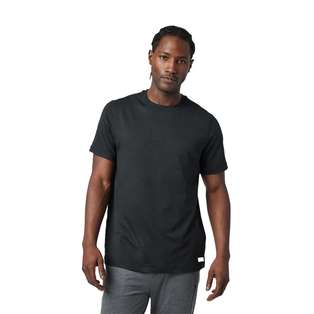 Men's Short Sleeve Ponto Performance Tee - Black Heather - Image 2