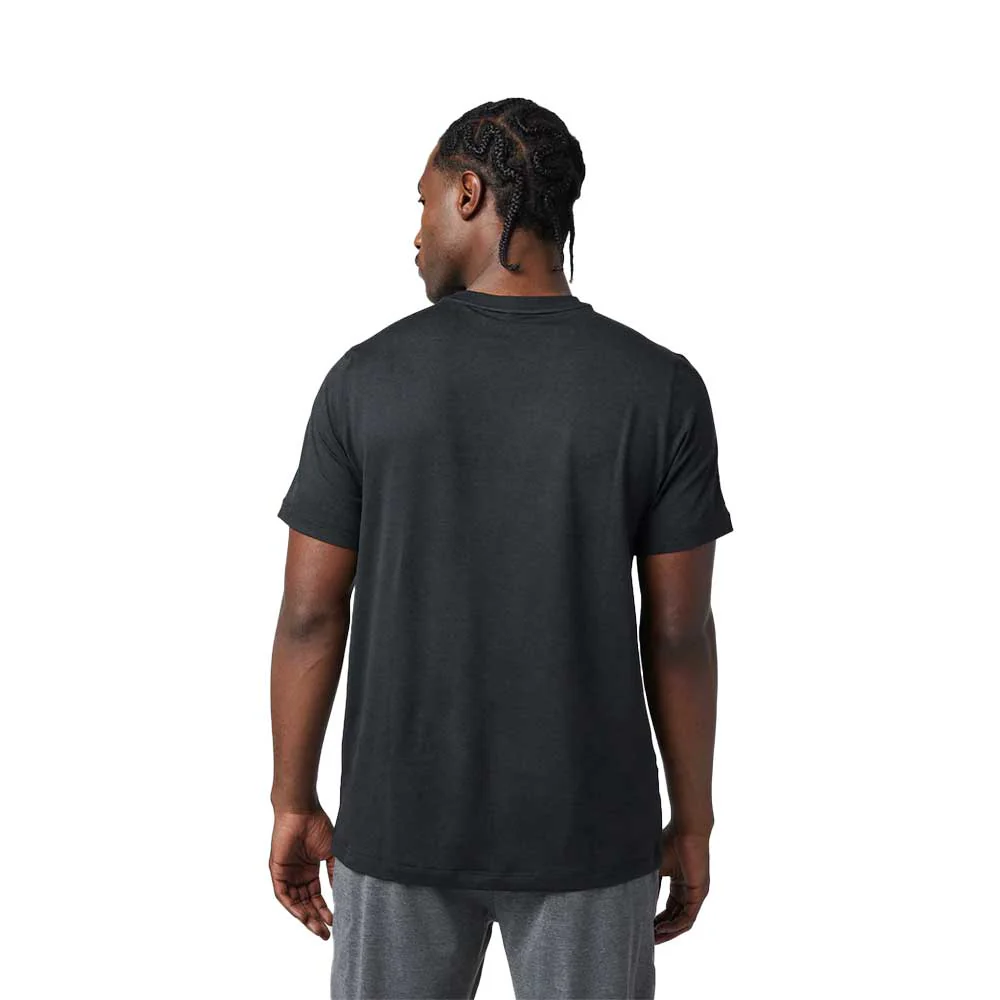 Men's Short Sleeve Ponto Performance Tee - Black Heather - Image 3