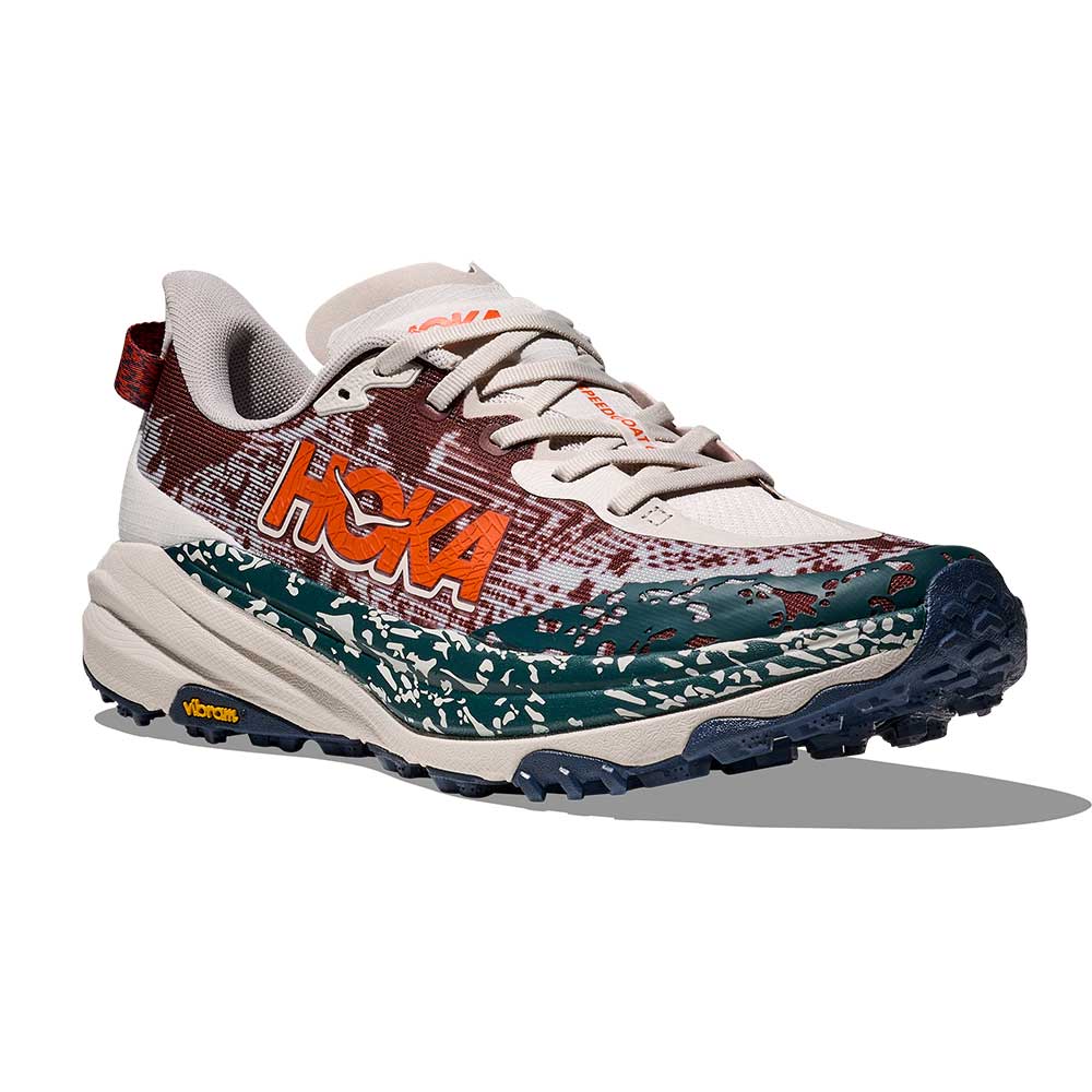 Men's Speedgoat 6 Trail Running Shoe - Putty/Blue Twilight - Regular (D) - Image 2