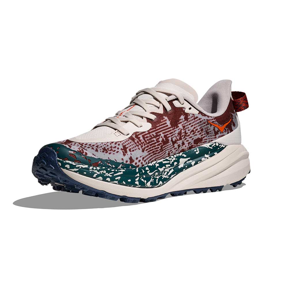Men's Speedgoat 6 Trail Running Shoe - Putty/Blue Twilight - Regular (D) - Image 4