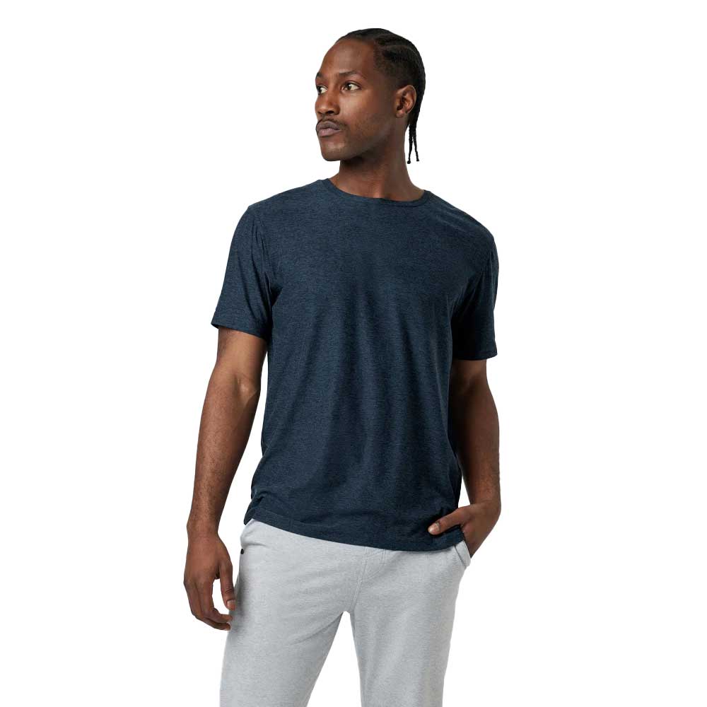 Men's Strato Tech Tee - Navy Heather - Image 2