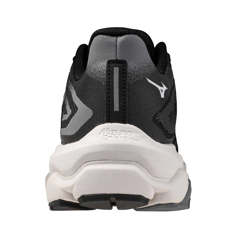 Men's Wave Horizon 8 Running Shoe - Black/White - Regular (D) - Image 3